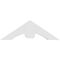 Ekena Millwork Archdale Architectural Grade PVC Gable Bracket, 36"W x 12"H x 4"D x 6"F, 8/12 Pitch GBP036X12X0406ARC00 - alternate 2